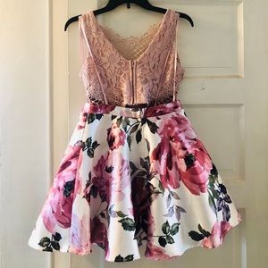 Junior Banquet / Formal Two Piece Dress!